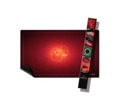 Tout Pour le Jeu Grand tapis multijeux 100 x 60 cm rouge rubis - super qualité taille 2