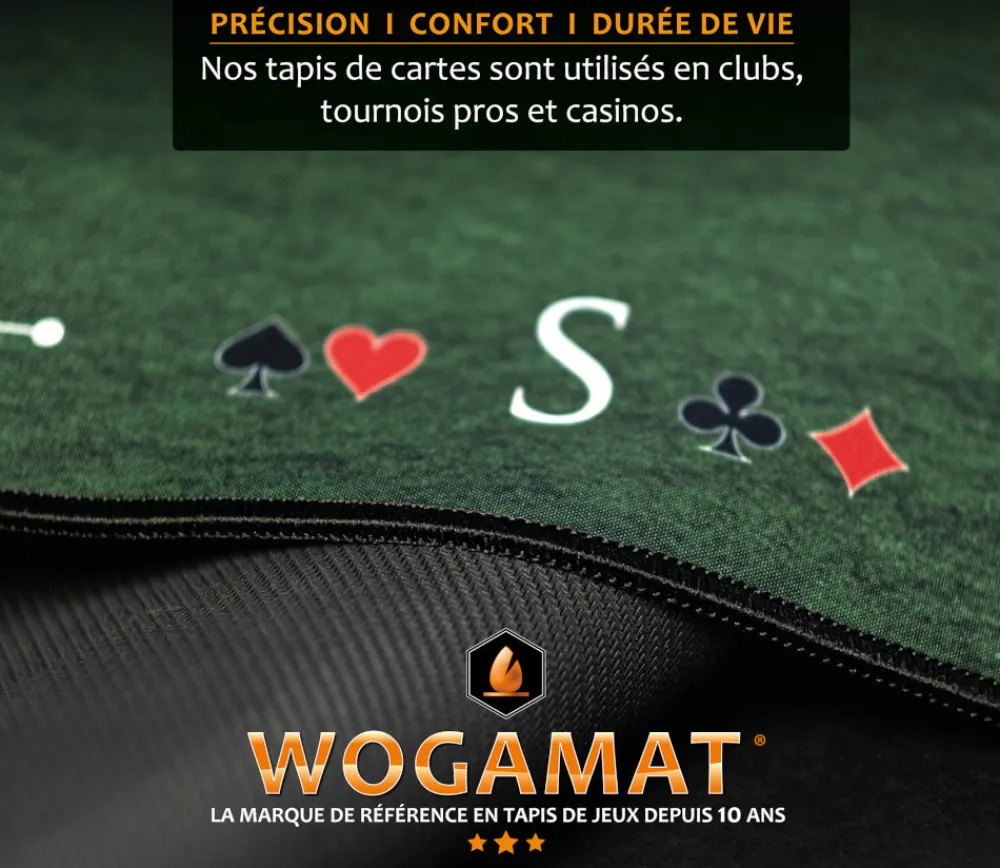 Tout Pour le Jeu Grand Tapis PRESTIGE bridge 78 x 78 cm