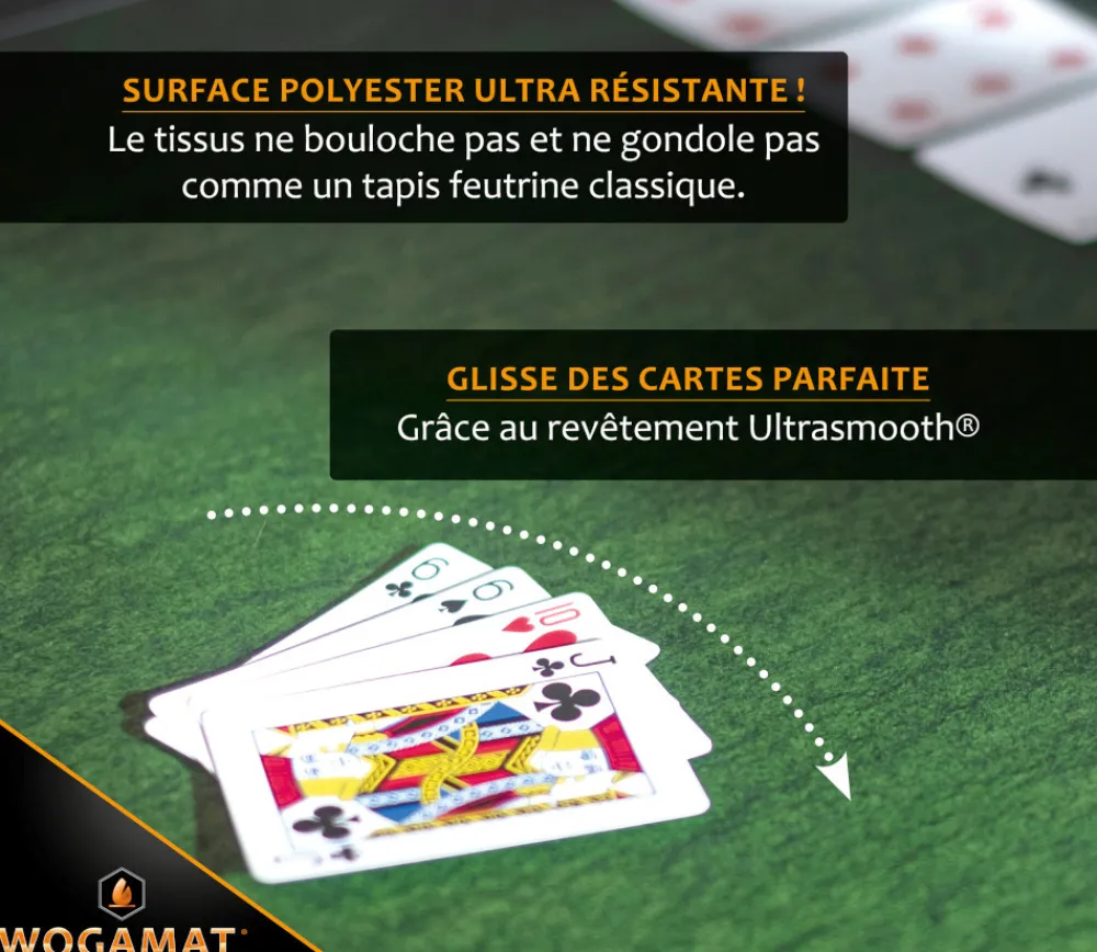 Tout Pour le Jeu Grand Tapis PRESTIGE bridge 78 x 78 cm