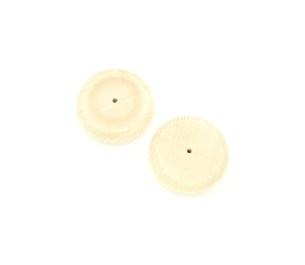 Tout Pour le Jeu Grande roue de 8 cm troué - palet 80 x 15 mm trou de 4 mm