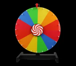 Tout Pour le Jeu Grande Roue effaçable 45 cm colorée pour jeux de loterie