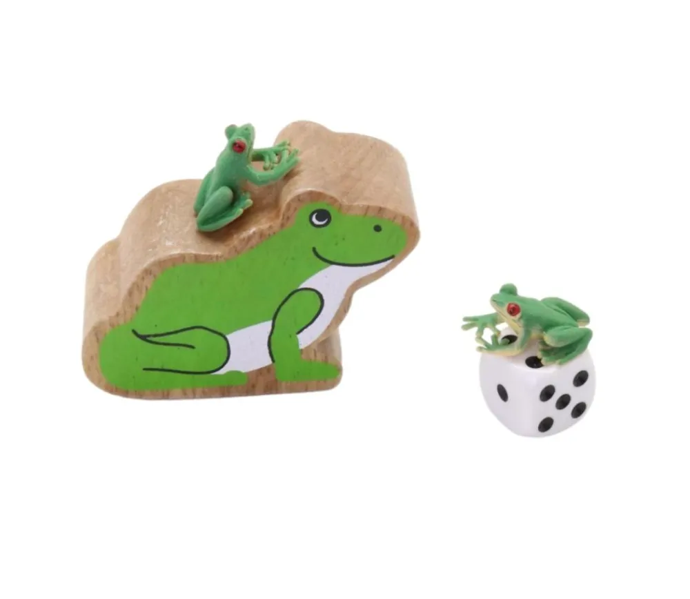 Tout Pour le Jeu Grenouille en bois 6.4 x 4.5 x 2.5 cm