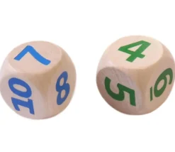 Tout Pour le Jeu Gros dé CHIFFRES 123456 en bois de 2 cm