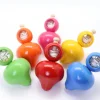 Tout Pour le Jeu Grosse toupie bois 10 cm avec lanceur ficelle