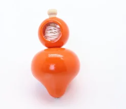 Tout Pour le Jeu Grosse toupie bois 10 cm avec lanceur ficelle
