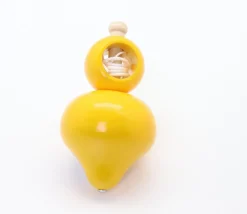 Tout Pour le Jeu Grosse toupie bois 10 cm avec lanceur ficelle