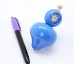 Tout Pour le Jeu Grosse toupie bois 10 cm avec lanceur ficelle