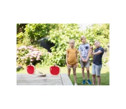 Enfant Tout Pour le Jeu Guillaume Tell : Tir à l'arc bois sécurité et pommes en bois