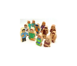 Tout Pour le Jeu Infirmier en bois 100 x 45 x 25 mm personnage jeu