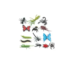 Tout Pour le Jeu Insectes 5/6 cm : 14 figurines dans un tube