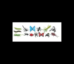 Tout Pour le Jeu Insectes 5/6 cm : 14 figurines dans un tube