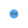 Tout Pour le Jeu Jeton bois numéro 500 rond plat de 25 x 4 mm bleu
