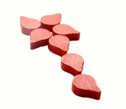 Tout Pour le Jeu Jeton goutte rouge 14 x 10 x 4 mm