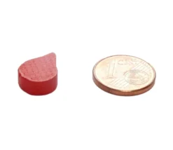 Tout Pour le Jeu Jeton goutte rouge 14 x 10 x 4 mm