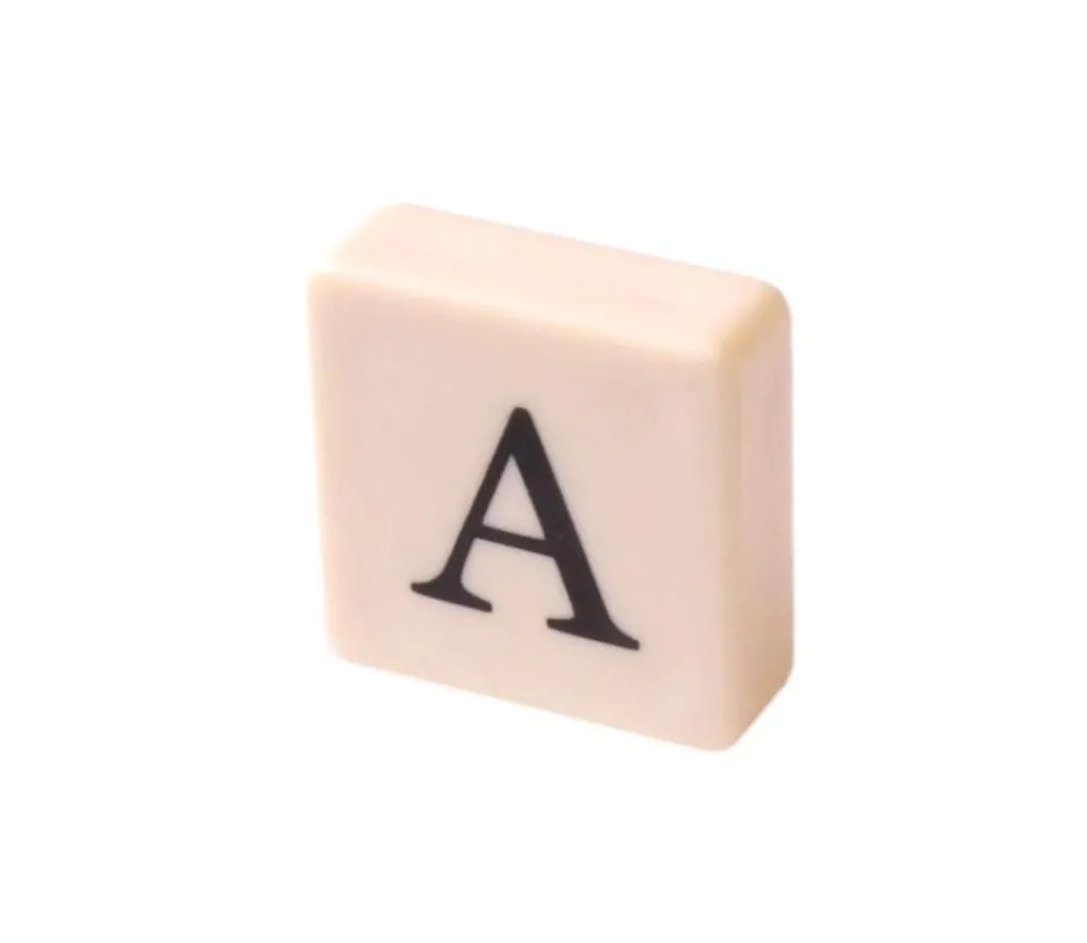 Tout Pour le Jeu Jeton Lettre de l'alphabet en plastique à l'unité