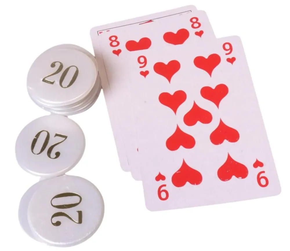 Tout Pour le Jeu Jeton numéroté nacré 32 mm numéro 20