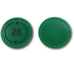 Tout Pour le Jeu Jeton rond numéroté en plastique 2.9 cm