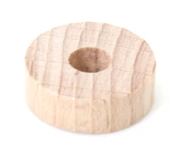 Tout Pour le Jeu Jeton troué bois 21 x 7 mm pour abaque et jeux pion à l'unité - trou 7 mm