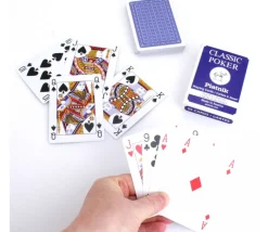 Tout Pour le Jeu Jeu 54 cartes à jouer poker bleu classic piatnik
