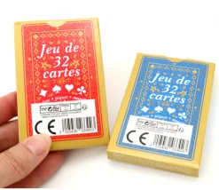 Tout Pour le Jeu Jeu 32 cartes Belote figure francaise standard pas cher