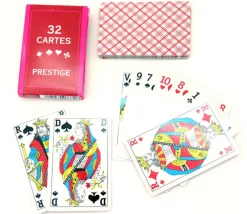 Tout Pour le Jeu JEU 32 CARTES FRANÇAISES classique belote