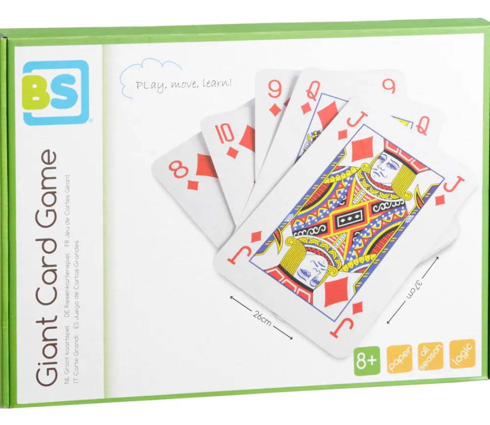 Enfant Tout Pour le Jeu Jeu 54 cartes XXL géant 21 x 28.5 cm