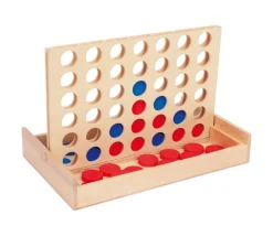 Tout Pour le Jeu Jeu 4 en ligne en bois jeu traditionnel