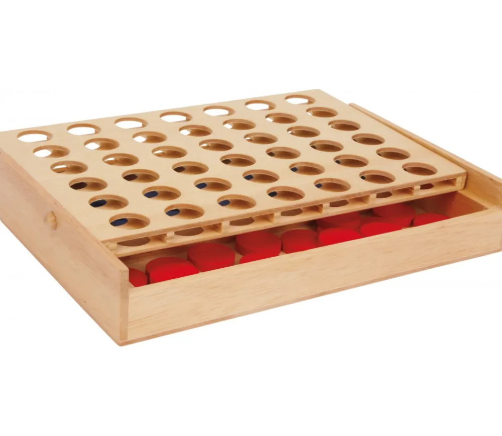 Tout Pour le Jeu Jeu 4 en ligne en bois jeu traditionnel