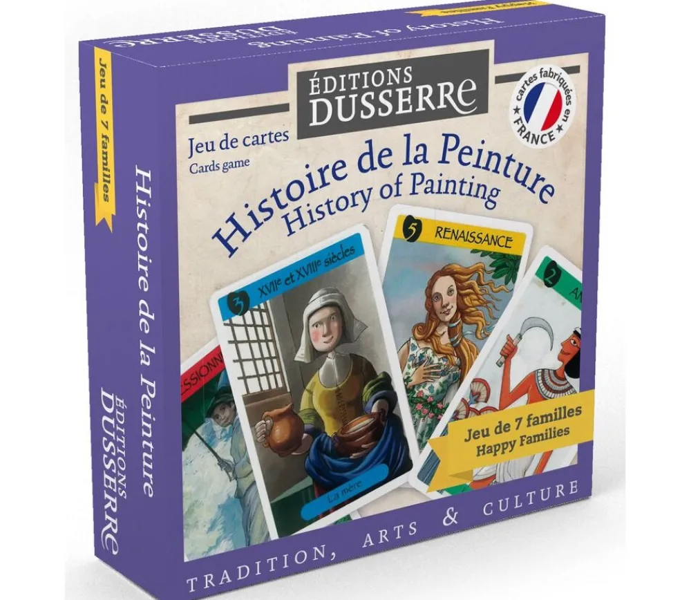 Tout Pour le Jeu Jeu 7 familles Histoire de la Peinture