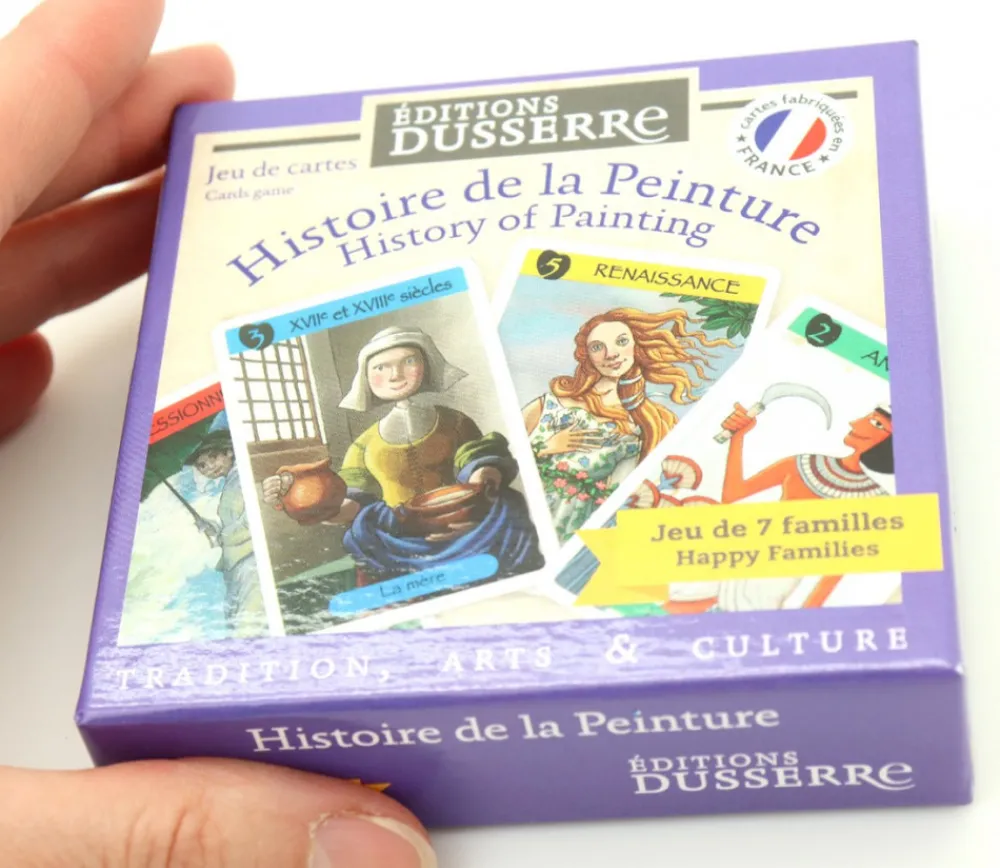 Tout Pour le Jeu Jeu 7 familles Histoire de la Peinture
