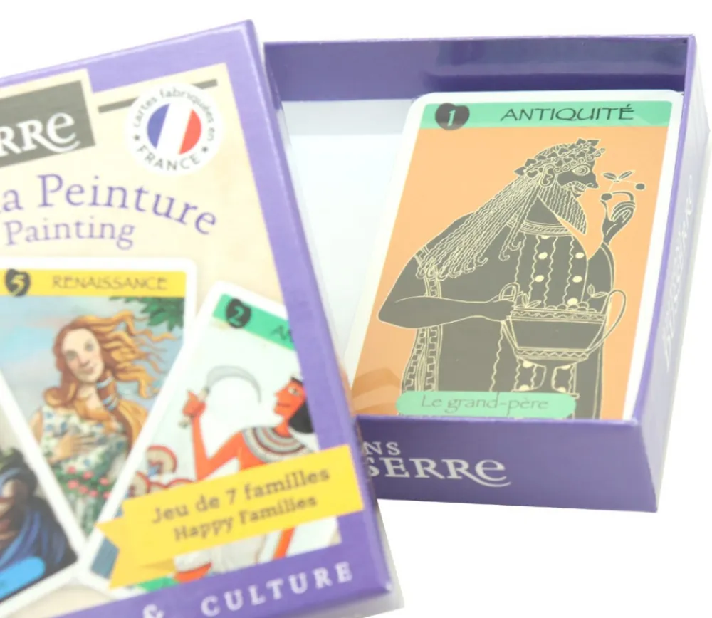 Tout Pour le Jeu Jeu 7 familles Histoire de la Peinture
