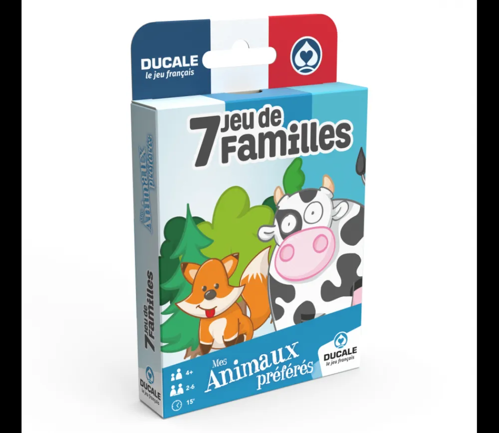Enfant Tout Pour le Jeu Jeu 7 familles Mes animaux préférés - DUCALE