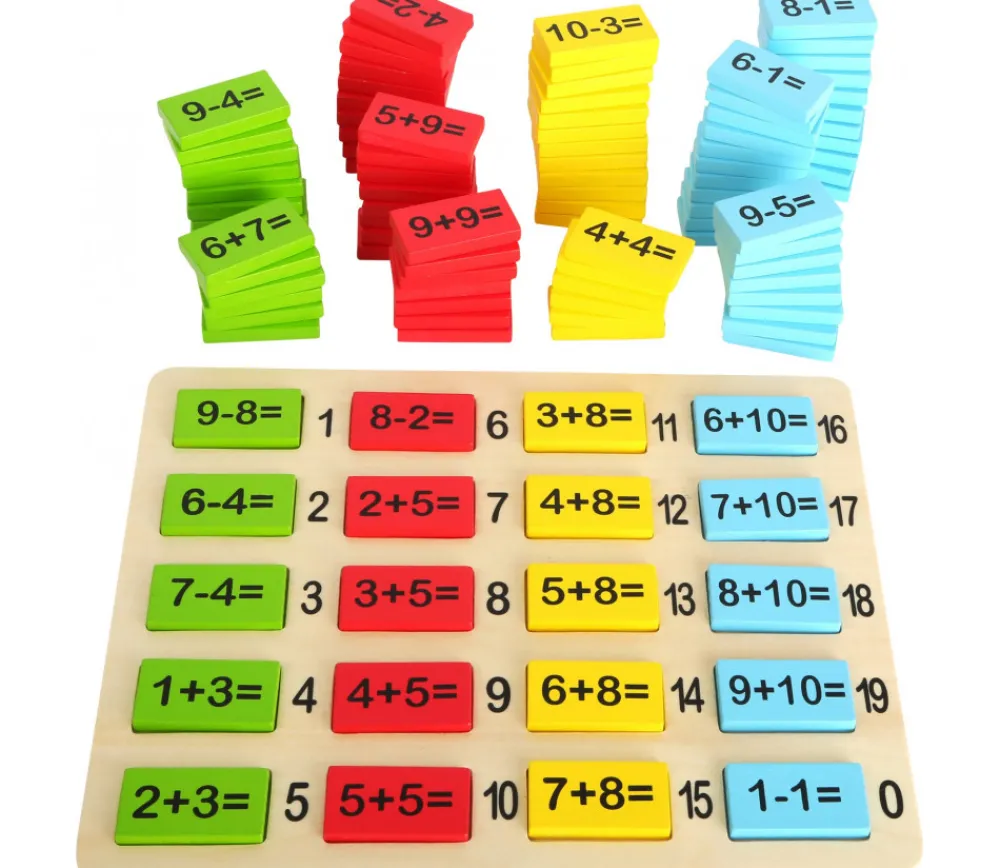 Tout Pour le Jeu Jeu addition et soustraction - 109 plaquettes