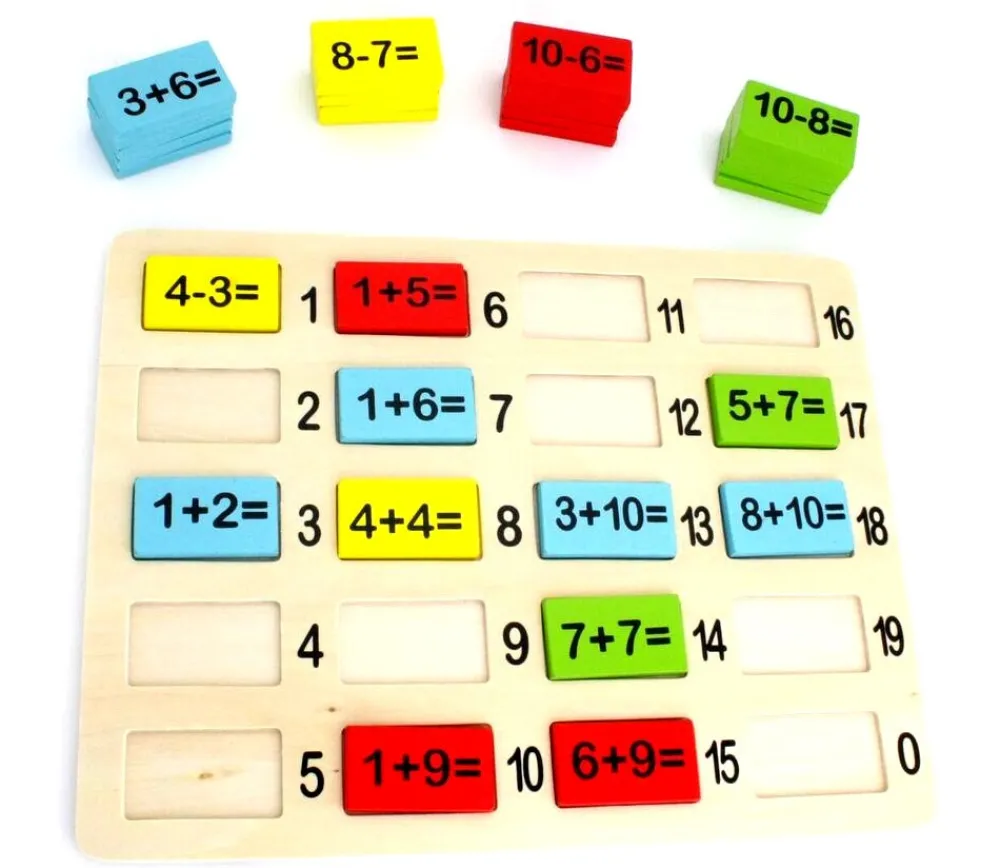 Tout Pour le Jeu Jeu addition et soustraction - 109 plaquettes