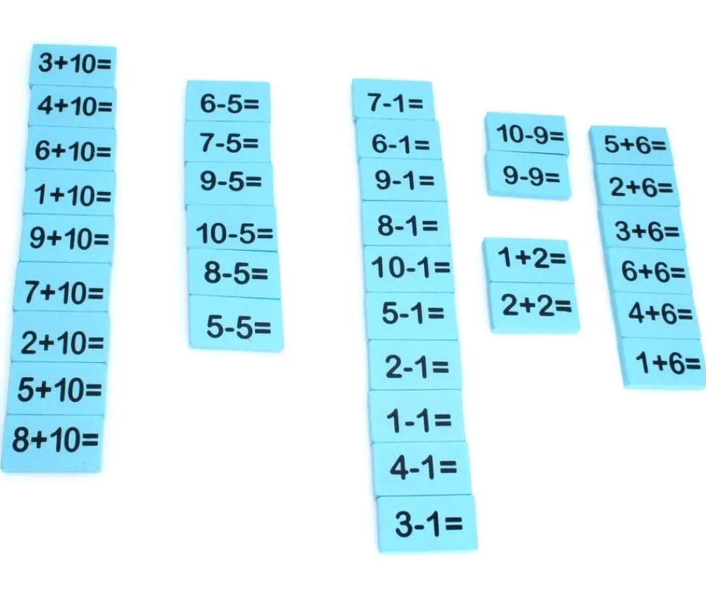 Tout Pour le Jeu Jeu addition et soustraction - 109 plaquettes