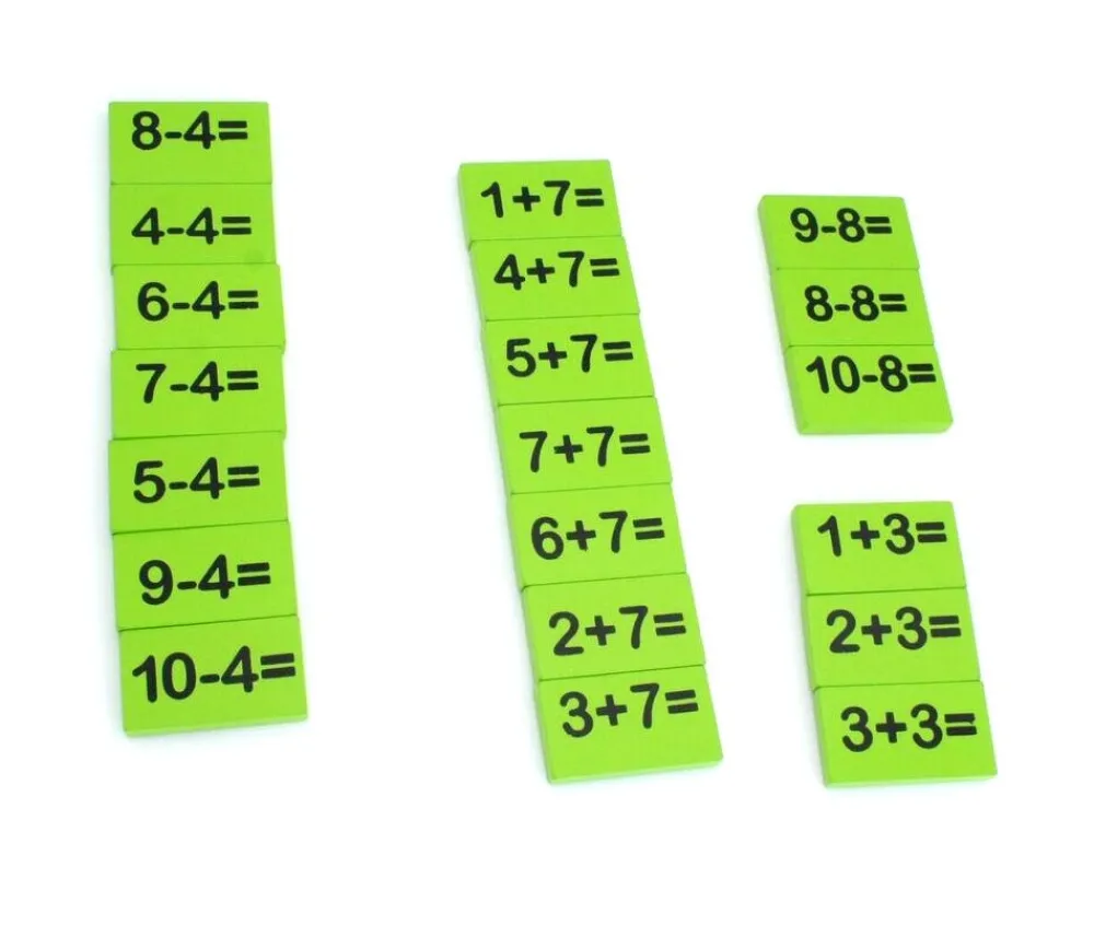 Tout Pour le Jeu Jeu addition et soustraction - 109 plaquettes