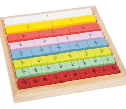 Tout Pour le Jeu Jeu barre fractions en bois éducation