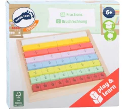 Tout Pour le Jeu Jeu barre fractions en bois éducation