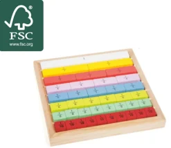 Tout Pour le Jeu Jeu barre fractions en bois éducation