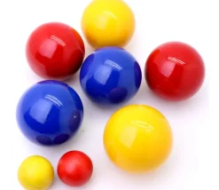 Tout Pour le Jeu Jeu boules en bois pétanque (6 boules + 2 cochonnets) France