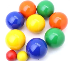 Tout Pour le Jeu Jeu boules en bois pétanque (8 boules + 2 cochonnets) France