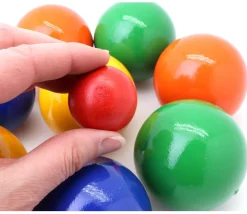 Tout Pour le Jeu Jeu boules en bois pétanque (8 boules + 2 cochonnets) France