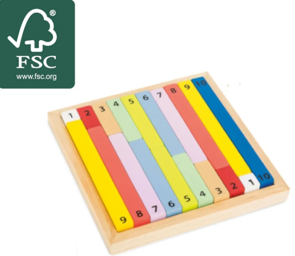 Tout Pour le Jeu Jeu Bâtons de calcul en bois éducation