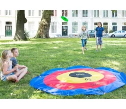 Enfant Tout Pour le Jeu Jeu cible géante 2 mètres avec 3 frisbees
