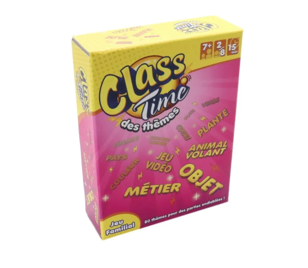 Tout Pour le Jeu Jeu Class Time des thèmes - Jeu d'ambiance