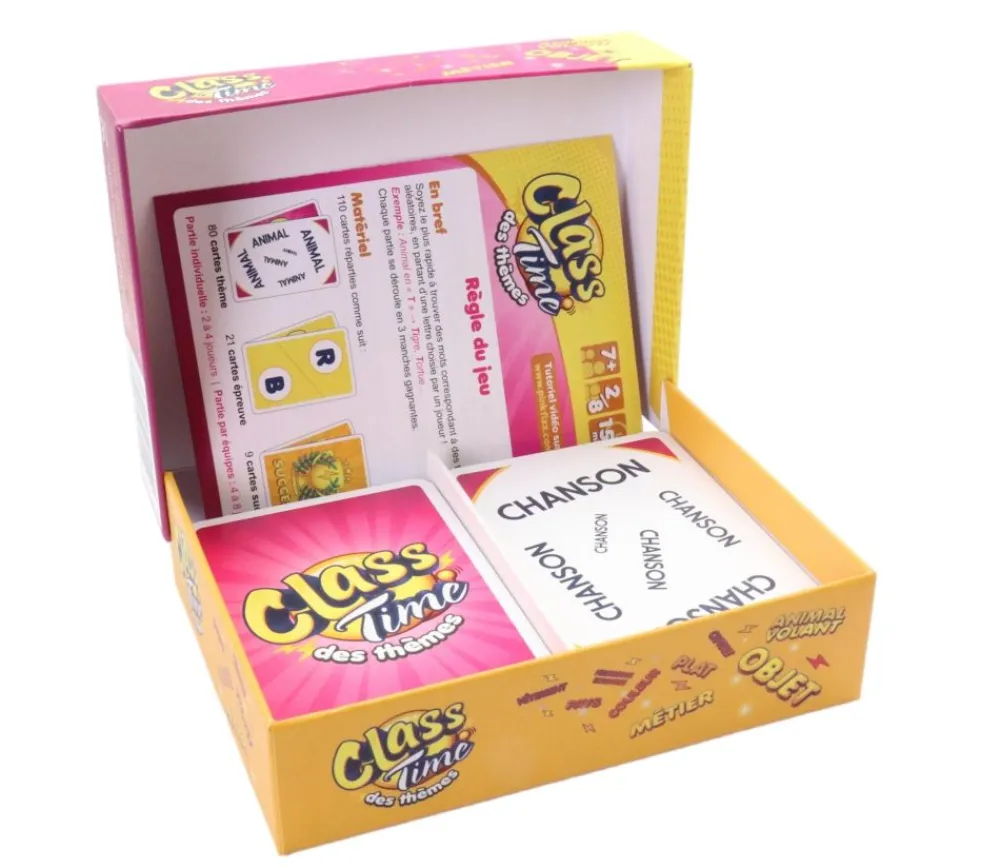 Tout Pour le Jeu Jeu Class Time des thèmes - Jeu d'ambiance