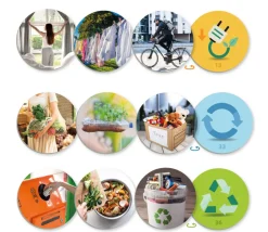 Enfant Tout Pour le Jeu Jeu écologie : les 3R : réduis, réutilise et recycle