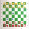 Tout Pour le Jeu Jeu d'échec mural repositionnable complet pour démonstration
