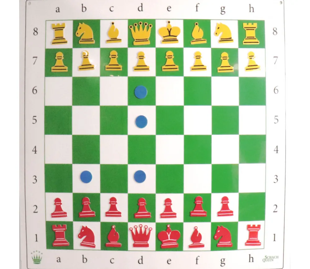 Tout Pour le Jeu Jeu d'échec mural repositionnable complet pour démonstration