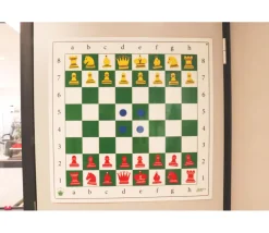 Tout Pour le Jeu Jeu d'échec mural repositionnable complet pour démonstration
